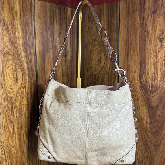 Coach Cream Brooke Hobo Soft Milled Leather Shoulder Bag - Picture 5 of 11